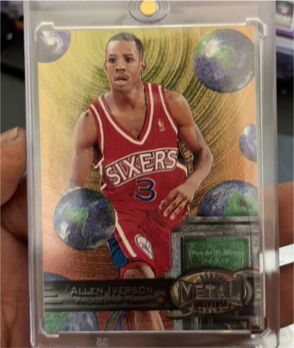 1997-98 SkyBox Metal Universe #20 Allen Iverson — front