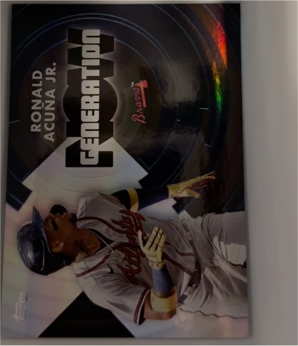 2022 Topps Series 2 #GN-33 Ronald Acuna Jr. Generation Now — front