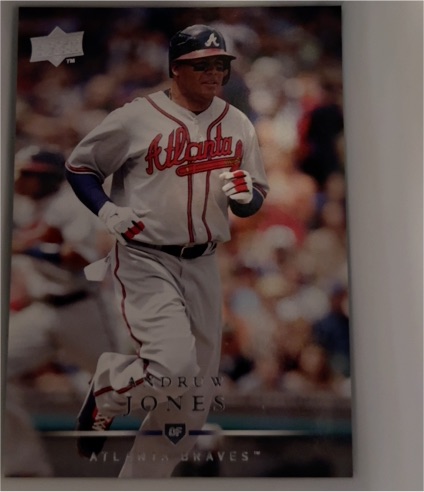 2008 Upper Deck #50 Andruw Jones — front