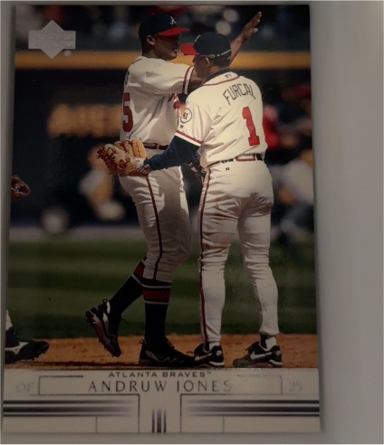 2002 Upper Deck #636 Andruw Jones — front