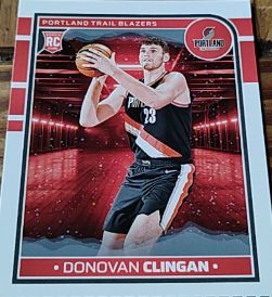 2024-25 Panini NBA Hoops #237 Donovan Clingan — front