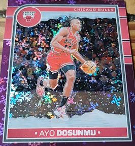 2024-25 Panini NBA Hoops #15 Ayo Dosunmu — front
