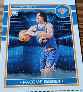 2024-25 Panini NBA Hoops #255 Pacome Dadiet — front