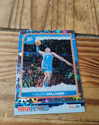 2024-25 Panini NBA Hoops #201 Jalen Williams — front