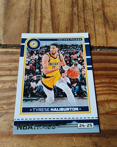 2024-25 Panini NBA Hoops #104 Tyrese Haliburton — front
