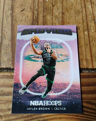 2024-25 Panini NBA Hoops Skyview #1 Jaylen Brown — front