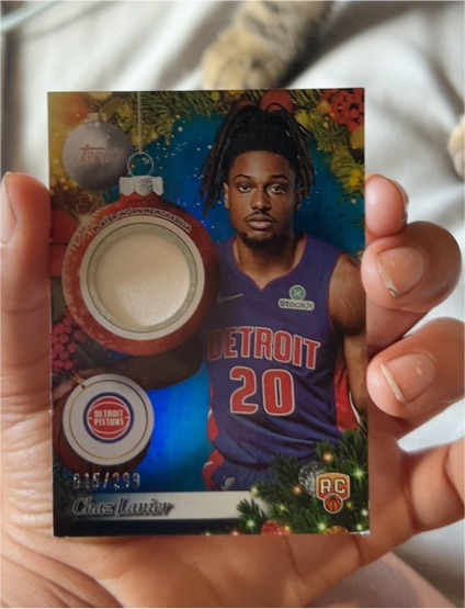 2025-26 Topps Holiday #PR-CL Chaz Lanier — front
