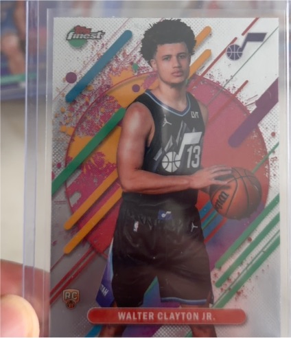 2025-26 Topps Finest #18 Walter Clayton Jr. — front