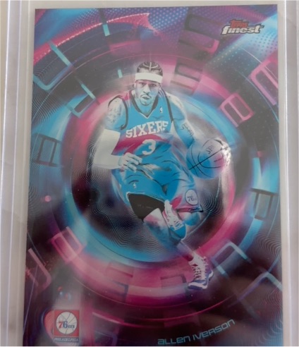 2025-26 Topps Finest #P-17 Allen Iverson Pulse — front