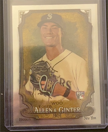 2024 Topps Allen & Ginter #78 Bryan Woo — front