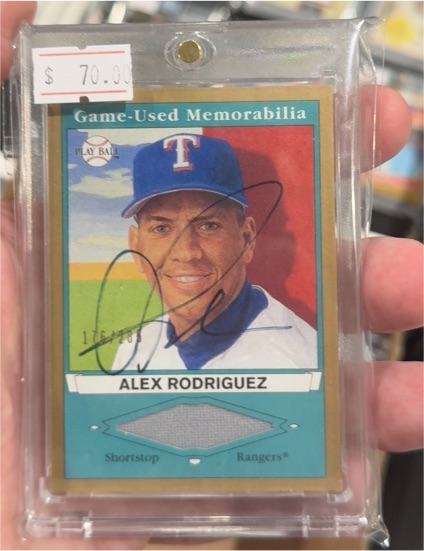2003 Upper Deck Play Ball #PB-AR2 Alex Rodriguez — front