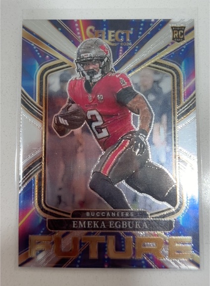 2025 Panini Select #24 Emeka Egbuka Future Rookie — front