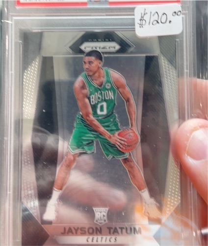 2017 Panini Prizm #16 Jayson Tatum — front