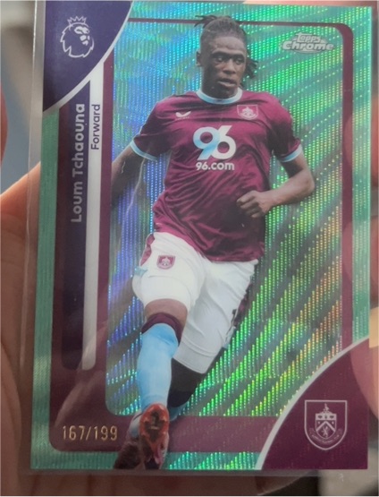 2026 Topps Chrome Premier League #53 Loum Tchaouna — front