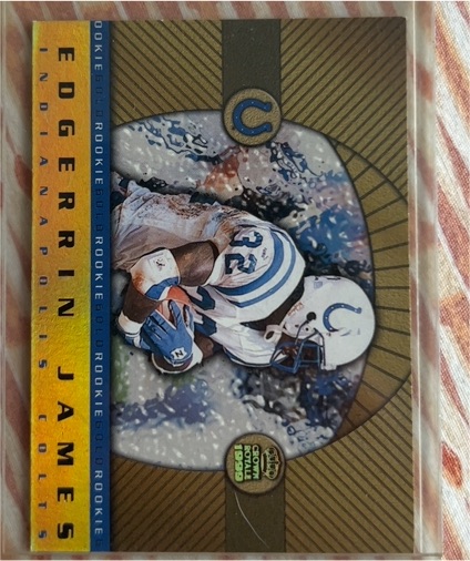 1999 Pacific Crown Royale Rookie Gold #8 Edgerrin James — front