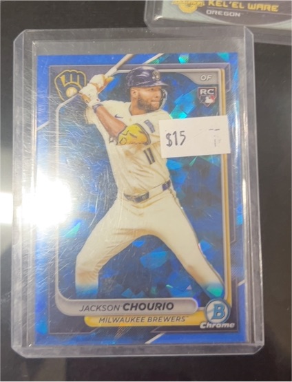 2024 Bowman Chrome Sapphire Edition #69 Jackson Chourio — front