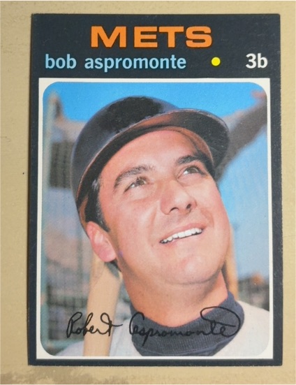1971 Topps #469 Bob Aspromonte — front