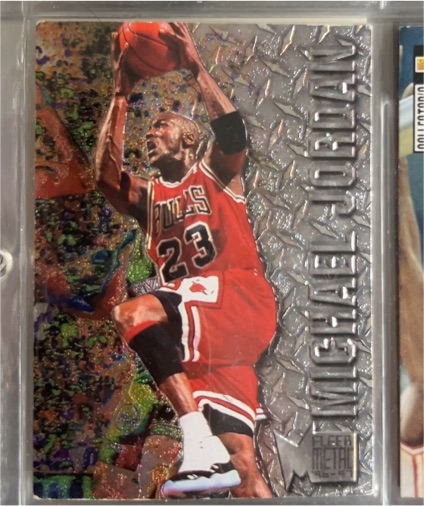 1996-97 Fleer Metal #11 Michael Jordan — front