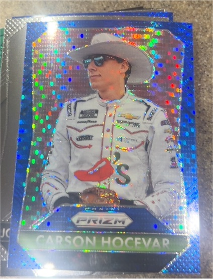 2025 Panini Prizm Racing #34 Carson Hocevar — front