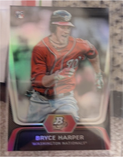 2012 Bowman Platinum #56 Bryce Harper — front