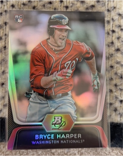 2012 Bowman Platinum #56 Bryce Harper — front