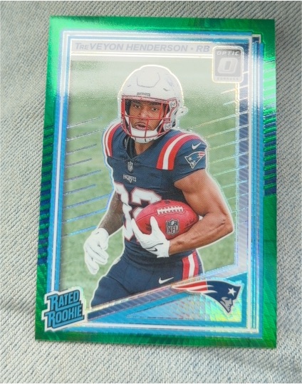 2025 Panini Donruss Optic #248 Treveyon Henderson — front