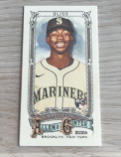2025 Topps Allen & Ginter #205 Ryan Bliss Mini — front