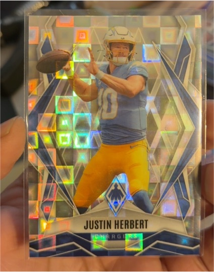 2025 Panini Phoenix #58 Justin Herbert — front