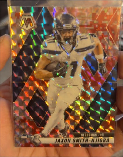 2025 Panini Mosaic Prizm #229 Jaxon Smith-Njigba — front