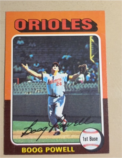 1975 Topps #625 Boog Powell — front