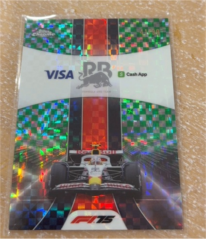 2025 Topps Chrome Formula 1 #179 Visa Cash App RB Formula One Team Logo — front