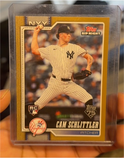 2026 Topps Series 1 #111 Cam Schlittler — front