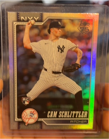 2026 Topps Series 1 #111 Cam Schlittler — front