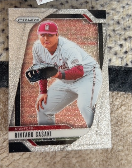 2025 Panini Prizm #271 Rintaro Sasaki — front