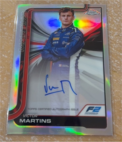 2025 Topps Chrome Formula 1 #34 Victor Martins — front