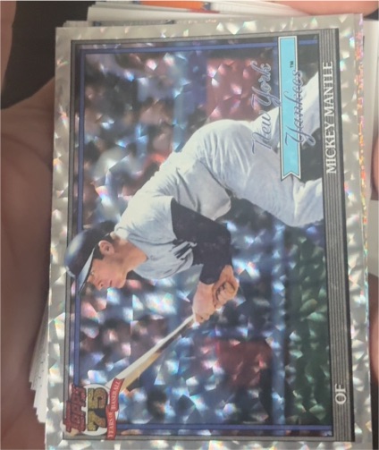 2026 Topps Series 1 #T91-48 Mickey Mantle — front