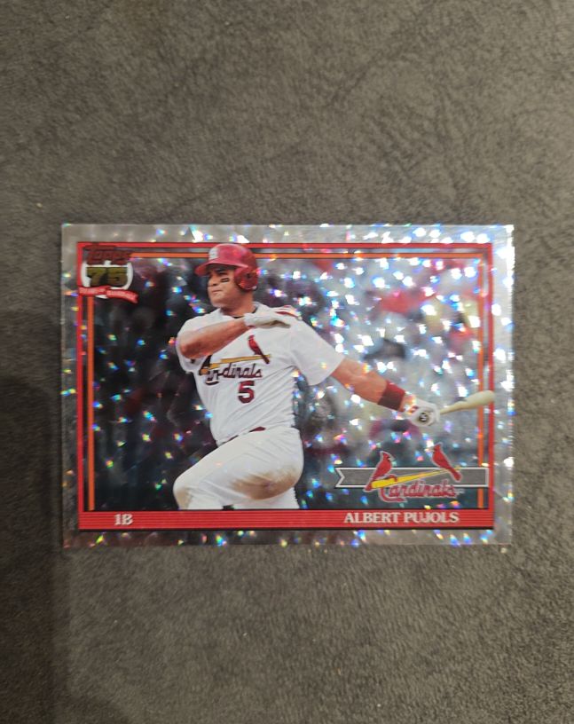 2026 Topps Series 1 #T91-43 Albert Pujols — front