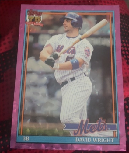 2026 Topps Series 1 #T91-66 David Wright — front