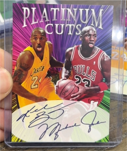 2000 Platinum Cuts Kobe Bryant / Michael Jordan — front