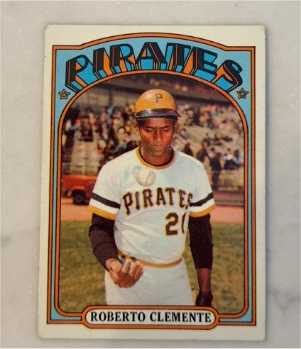 1972 Topps #309 Roberto Clemente — front