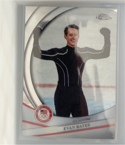 2026 Topps Chrome #44 Evan Bates — front