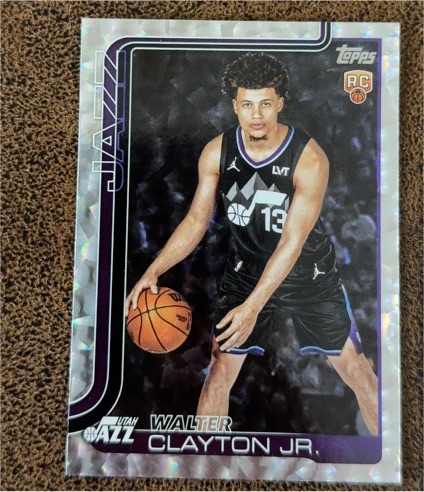 2025-26 Topps Basketball #218 Walter Clayton Jr. — front