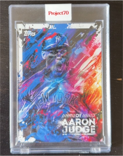 2021 Topps Project 70 #860 Aaron Judge by Mikael B — front