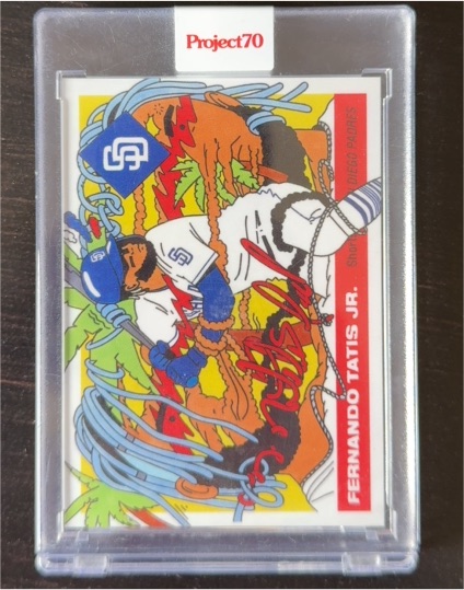 2021 Topps Project 70 #2 Fernando Tatis Jr. by Ermsy — front
