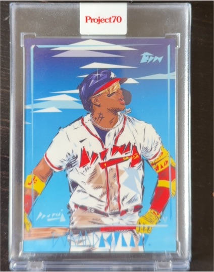 2021 Topps Project 70 #507 Ronald Acuna Jr. by Naturel — front