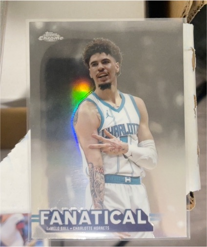 2025-26 Topps Chrome #FAN-5 LaMelo Ball Fanatical — front