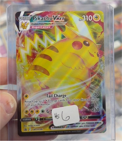2023 Pokémon TCG SWSH: Sword & Shield Promo #SWSH286 Pikachu VMAX Gigantamax — front