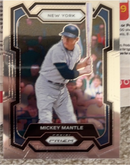 2024 Panini Prizm #130 Mickey Mantle — front