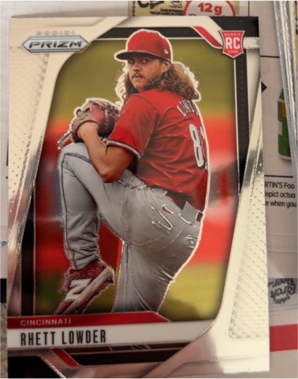 2025 Panini Prizm #268 Rhett Lowder — front