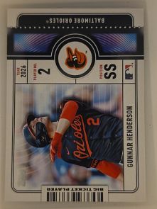 2026 Topps Series 1 Big Ticket Players #BTP-4 Gunnar Henderson — front